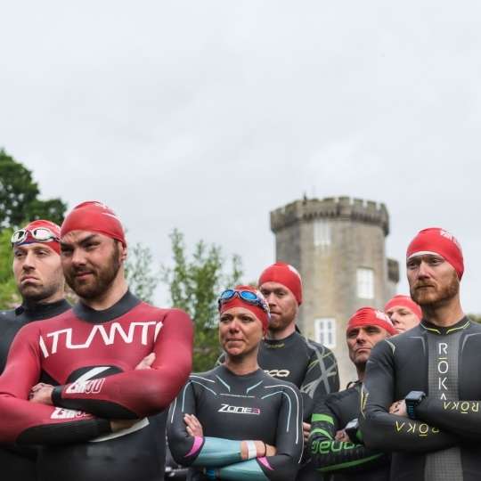 Lough Cutra Castle Race Series open water swimmers