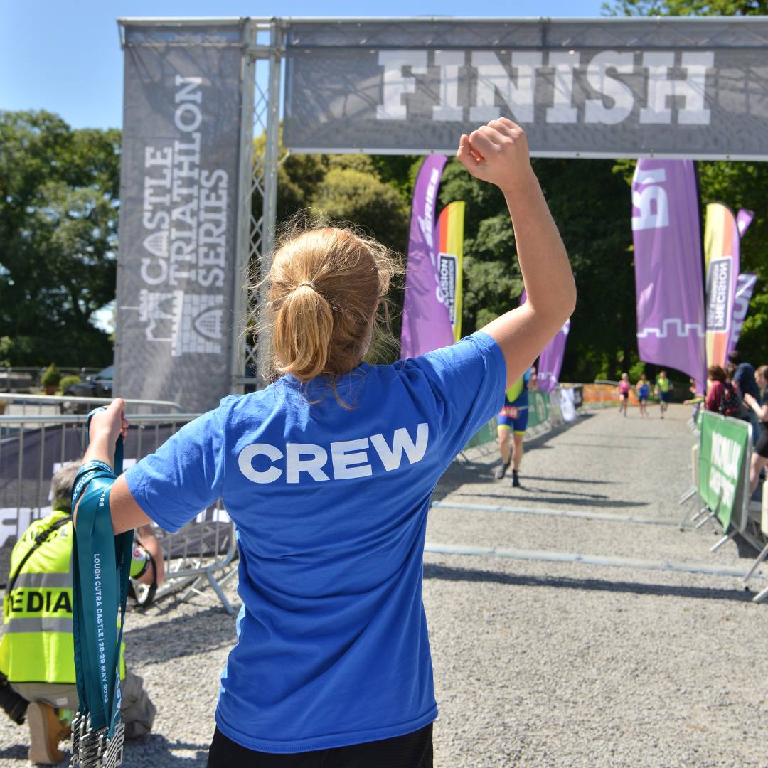 Get Involved as part of our crew (crew member at the finish line) 